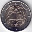 2007. 2 Euros Austria "Tratado de Roma"