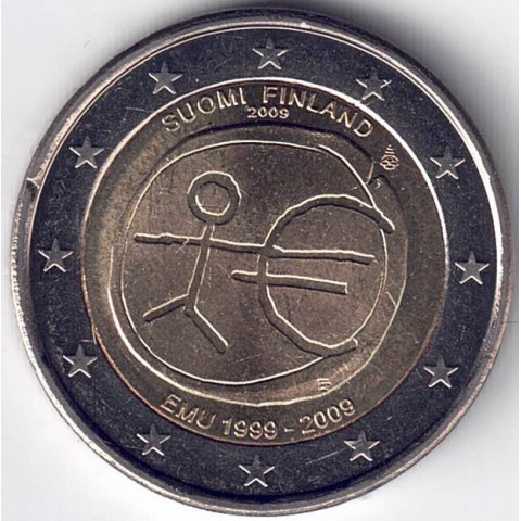 2009. 2 Euros Finlandia "EMU"