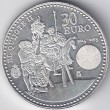 2015. Moneda 30 euros "Quijote"