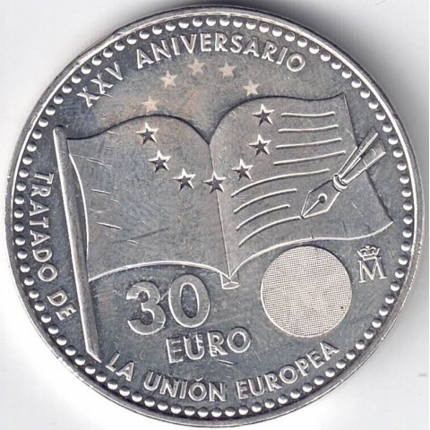 2017. Moneda 30 euros "Maastricht"