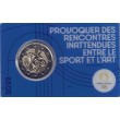 2022. 2 euros Francia "Olimpiada"