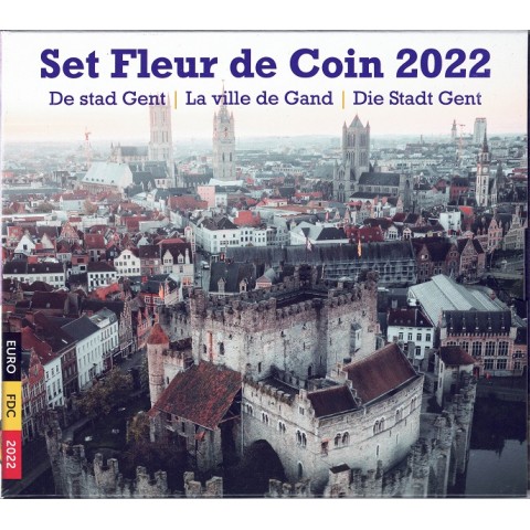 2022. Cartera euros Belgica