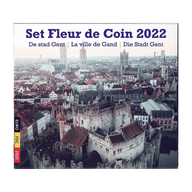 2022. Cartera euros Belgica