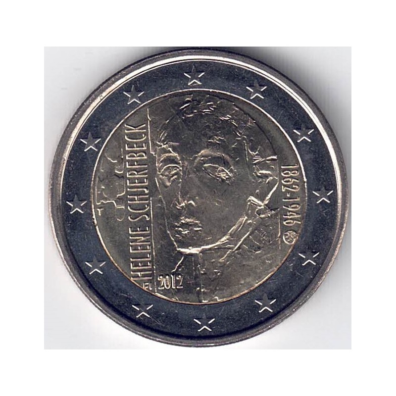 2012. 2 Euros Finlandia "Elena Schjerfbeck"