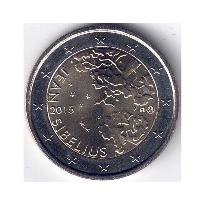 2015. 2 Euros Finlandia "Sibelius"