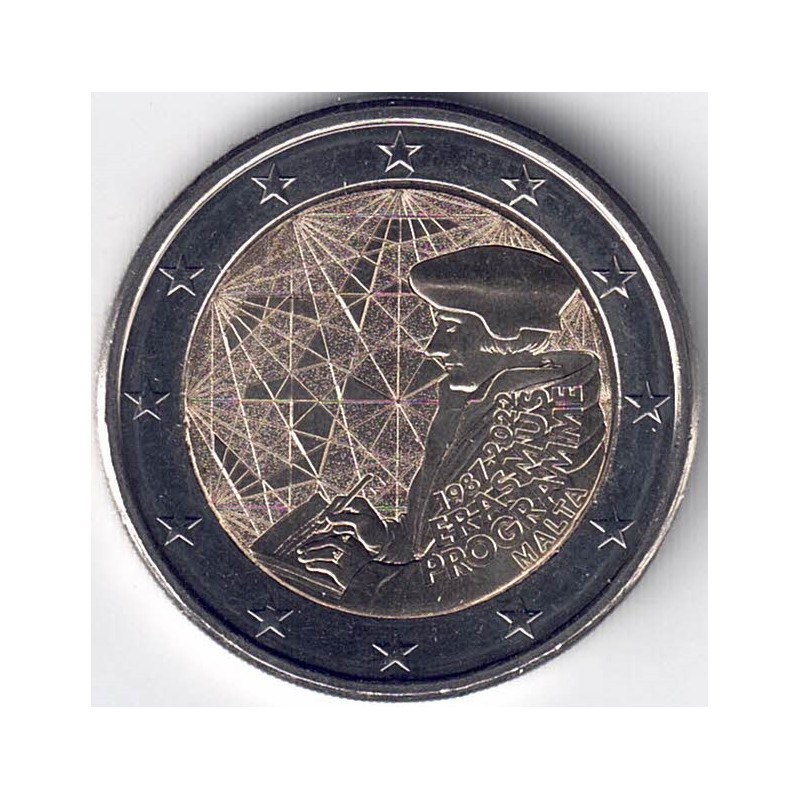 2022. 2 euros Malta "Erasmus"