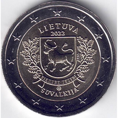 2022. 2 Euros Lituania "Suvalkija"