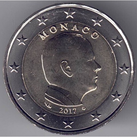 2017. 2 Euros Monaco "Alberto"