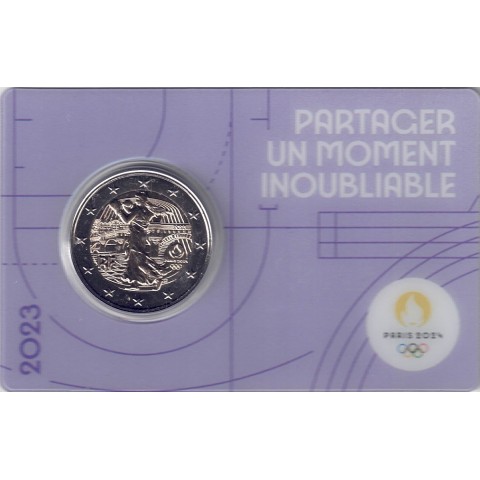 2023. 2 euros Francia "Olimpiada"