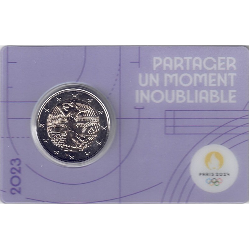 2023. 2 euros Francia "Olimpiada"