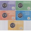 2022. 2 euros Francia "Olimpiada" 5 modelos