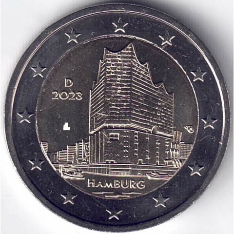 2023. 2 Euros Alemania "Hamburgo"
