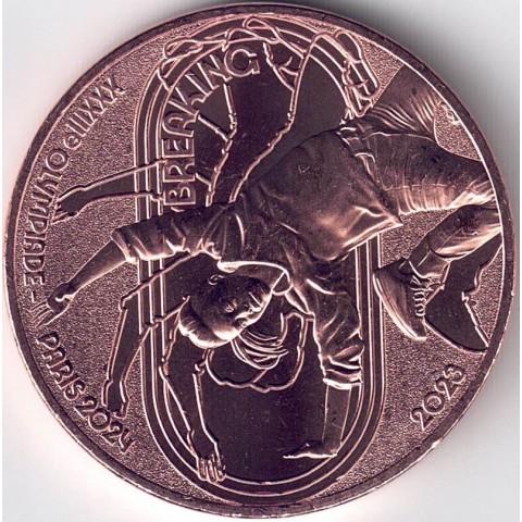 2023. 1/4 euro Francia. Olimpiada Paris. Breaking