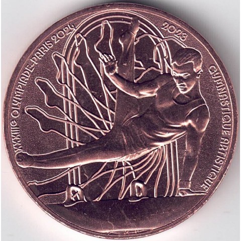 2023. 1/4 euro Francia. Olimpiada Paris. Gimnasia