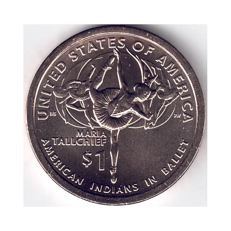 2023. Moneda EEUU. 1 Dolar. Nativos