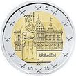 2010. 2 Euros Alemania A-Berlín "Bremen"