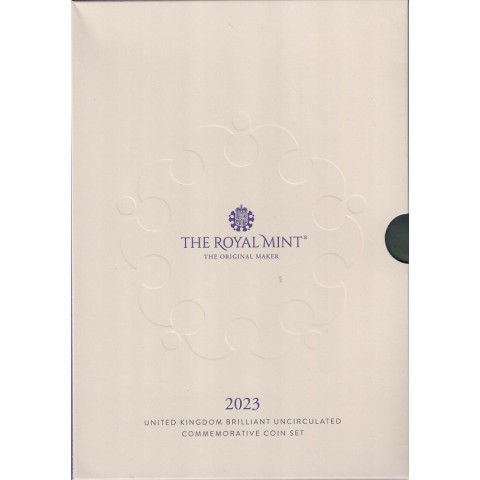 2023. Estuche Reino Unido. Carlos III