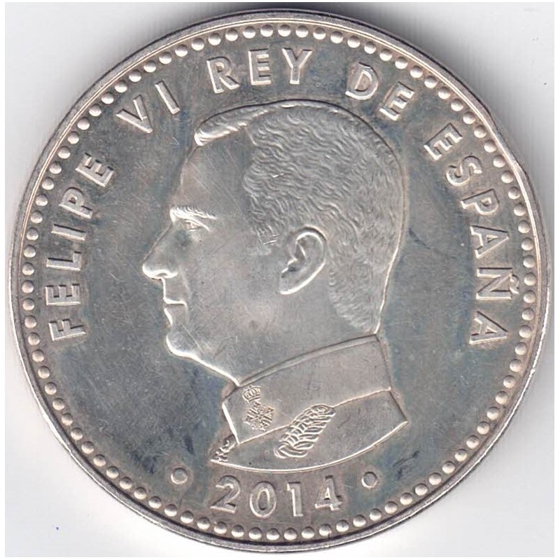 2014. Moneda 30 euros "Felipe VI"