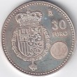 2014. Moneda 30 euros "Felipe VI"