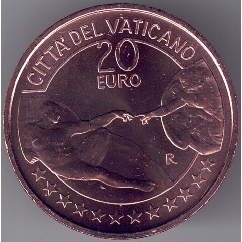 2023. 20 euros Vaticano