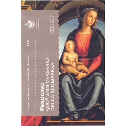2023. 2 euros San Marino. Perugino