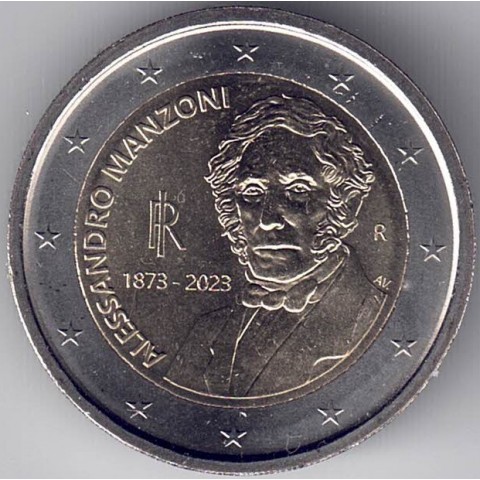 2023. 2 Euros Italia. Manzoni