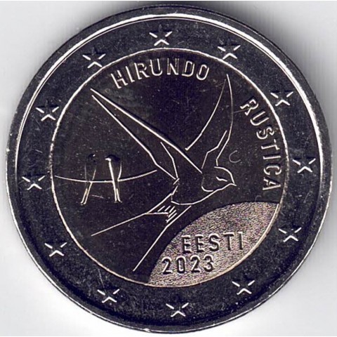 2023. 2 Euros Estonia. Golondrina