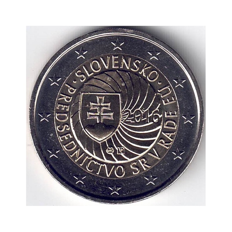 2016. 2 Euros Eslovaquia "Presidencia UE"