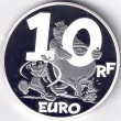 2022. 10 Euros Francia. Asterix, Obelix y Ideafix