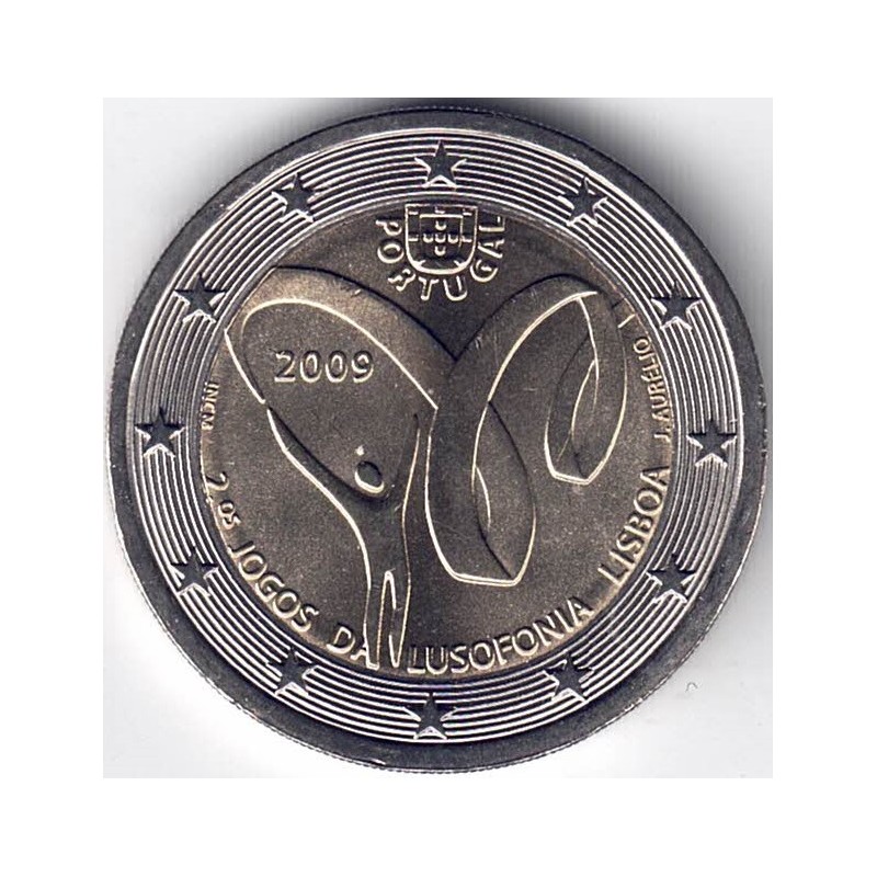 2009. 2 Euros Portugal "Lusofonia"
