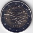 2007. 2 Euros Finlandia "Independencia Finlandesa"