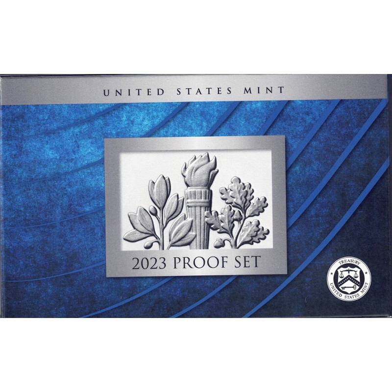 2023. Estuche Estados Unidos. Niquel proof