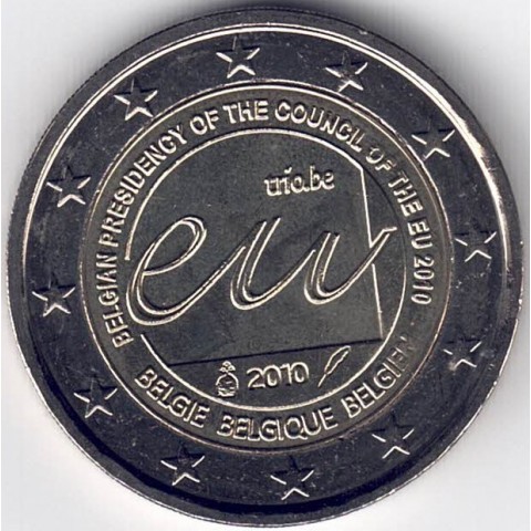 2010. 2 Euros Bélgica "Presidencia"