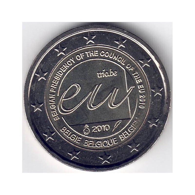 2010. 2 Euros Bélgica "Presidencia"