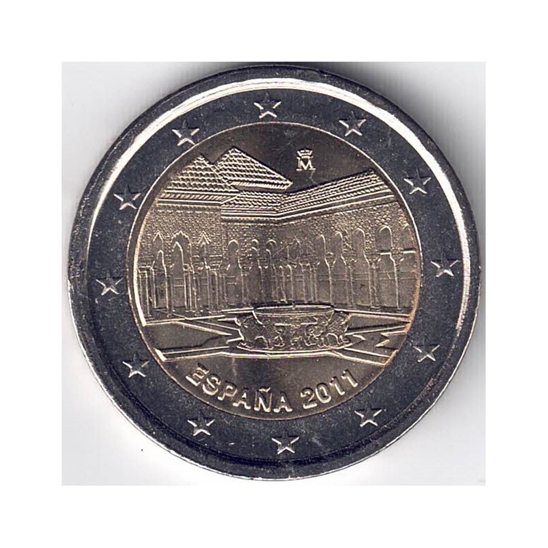 2011. 2 Euros España "Alhambra"