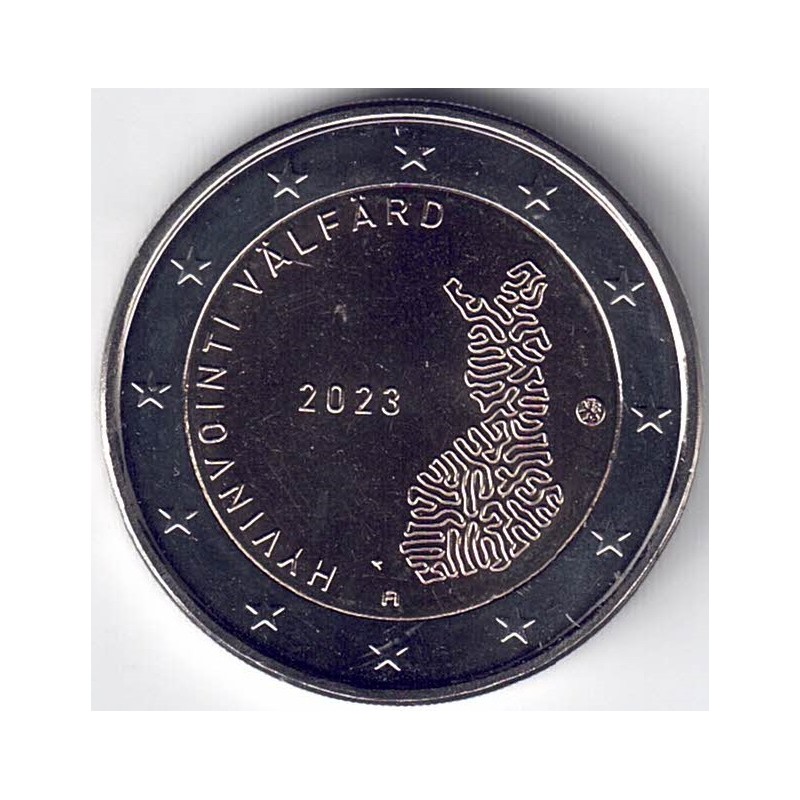 2023. 2 Euros Finlandia. Sanitarios