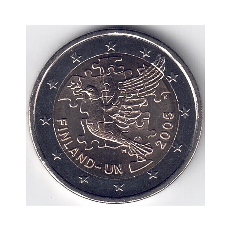 2005. 2 Euros Finlandia "60º Aniversario ONU"