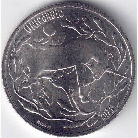 2023. 5 Euros Portugal. Unicornio