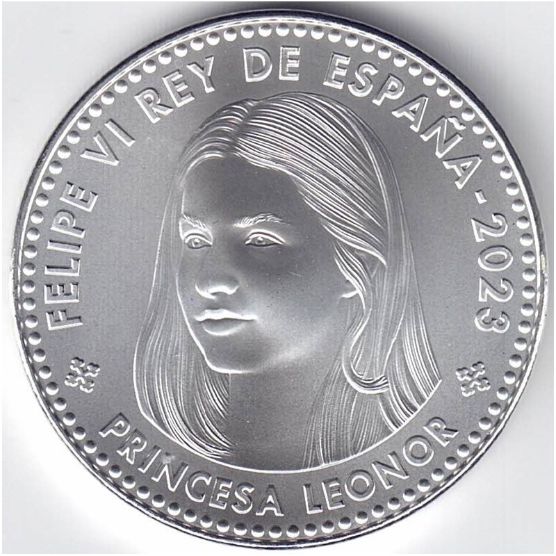 2023. 40 Euros España. Princesa Leonor