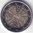 2023. 2 Euros Portugal. Paz entre naciones