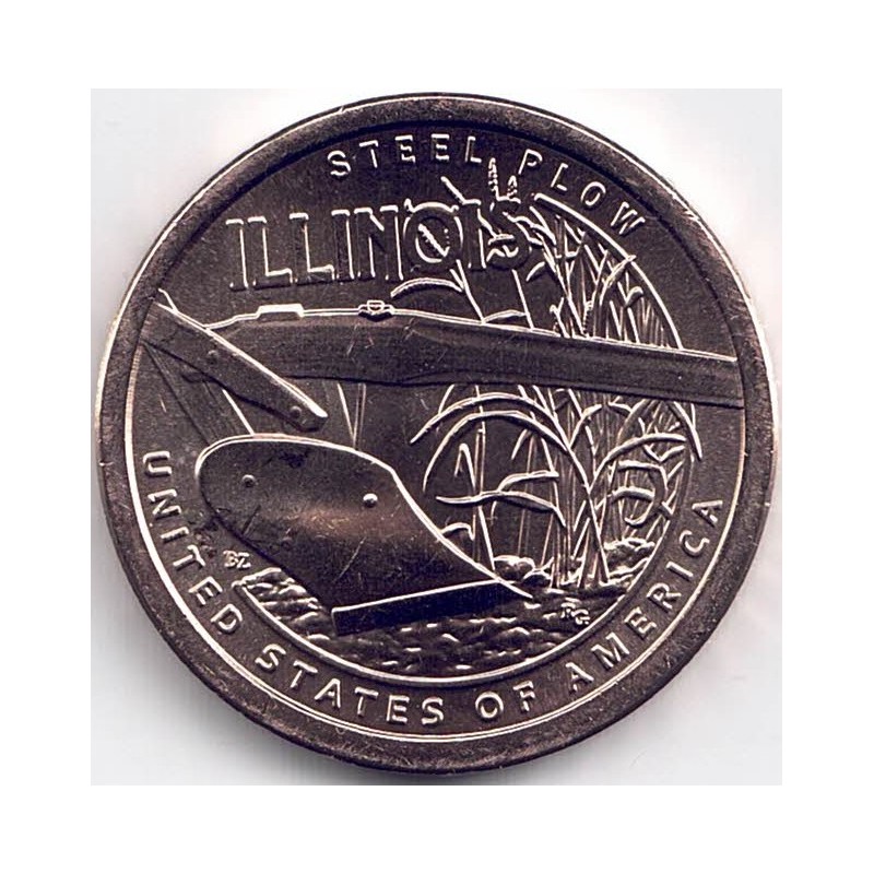 2024. Moneda EEUU. 1 Dolar. Innovacion Illinois D