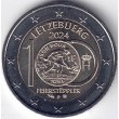 2024. 2 Euros Luxemburgo. Feierstëppler