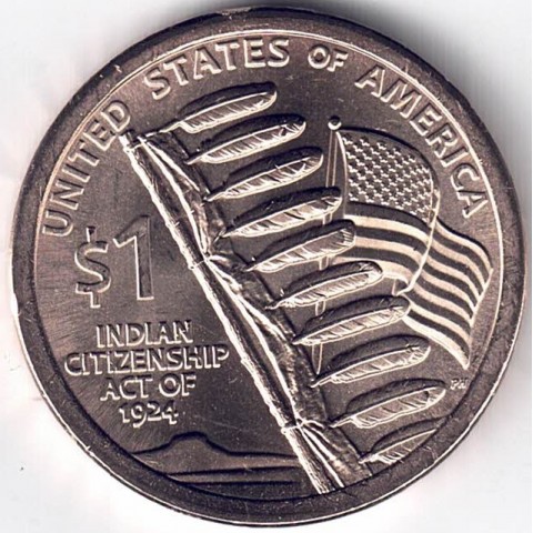2024. Moneda EEUU. 1 Dolar. Nativos Americanos D