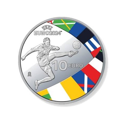 2024. Eurocopa Futbol. 10 euros