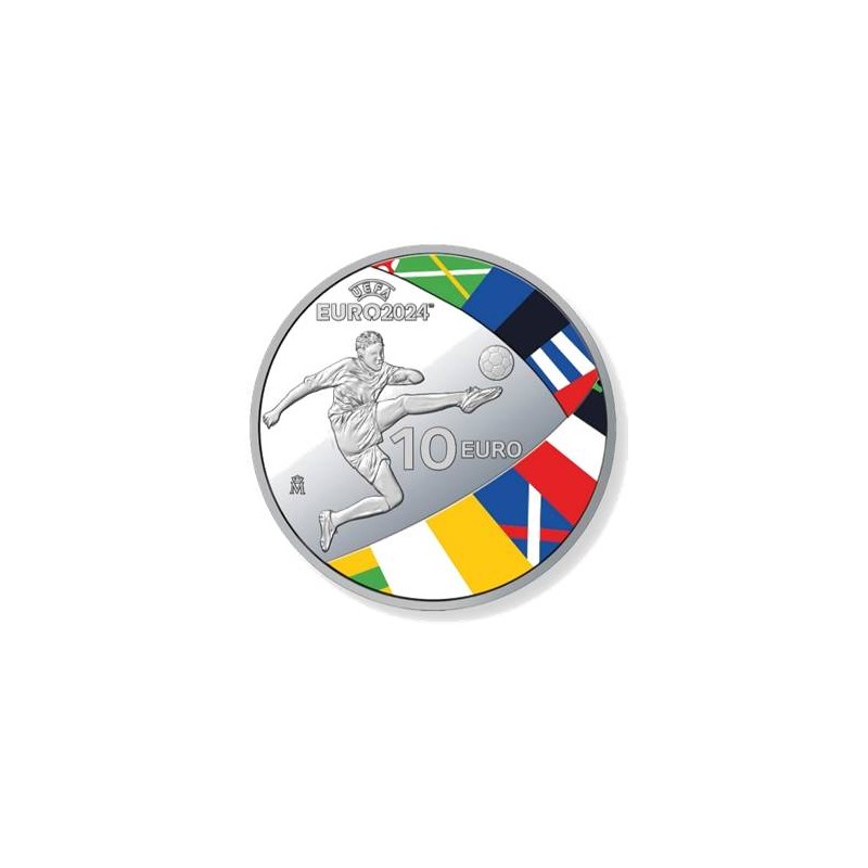2024. Eurocopa Futbol. 10 euros
