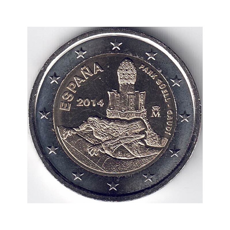 2014. 2 Euros España "Güell"