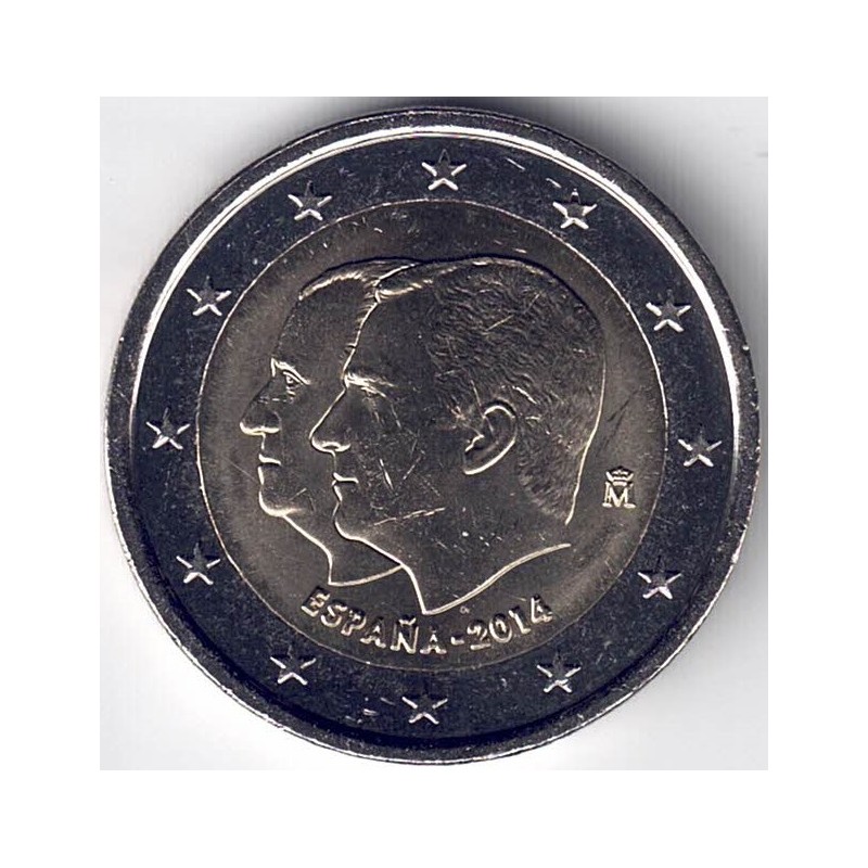 2014. 2 Euros España "Felipe VI"