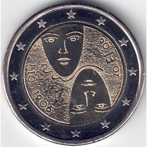 2006. 2 Euros Finlandia "Centenario Reforma"