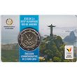 2016. 2 Euros Bélgica "Olimpiadas"