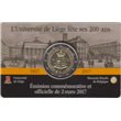 2017. 2 Euros Bélgica "Univ. Lieja"